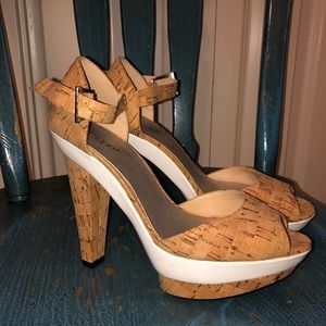 NWOT RSVP Cork High Heels 👠
